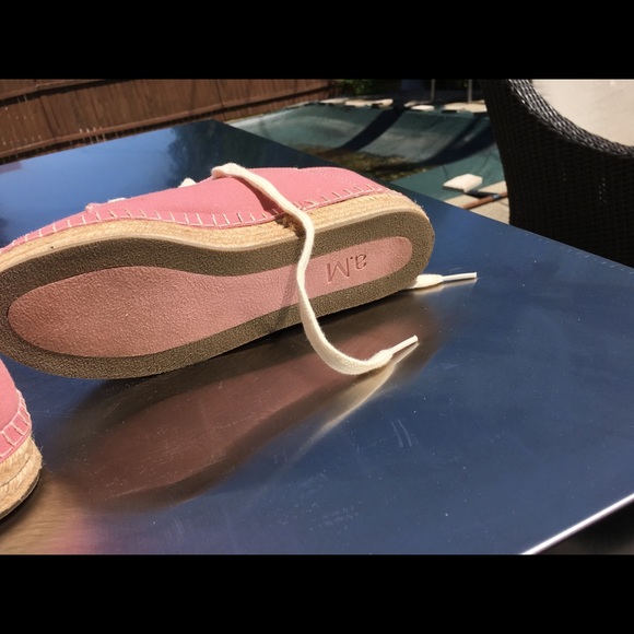 canvas/leather pink sneakers - Picture 5 of 5
